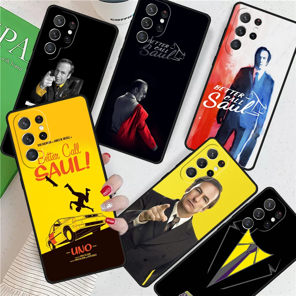 

Чехол для телефона Better Call Saul TV для Samsung Galaxy S24 Ultra S21 S22 S8 S9 S10E Note 10 20 Plus FE S23, чехол Coque