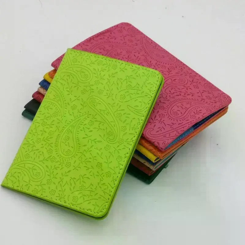 Étui de protection imperméable pour passeport, en cuir PU, portefeuille pour cartes de crédit, joli porte-passeport pour femmes/hommes