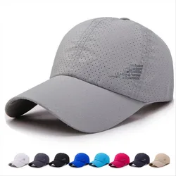 New Quick-drying Women's Men's Golf Fishing Hat Summer Outdoor Sun Hat Adjustable Unisex Baseball Cap
