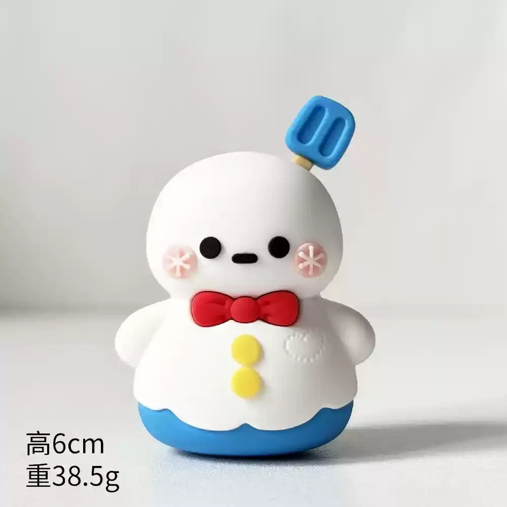 Amor y espacio profundo Zayne Anime pegamento suave muñeco de nieve juguete Cospaly dibujos animados decoración de escritorio