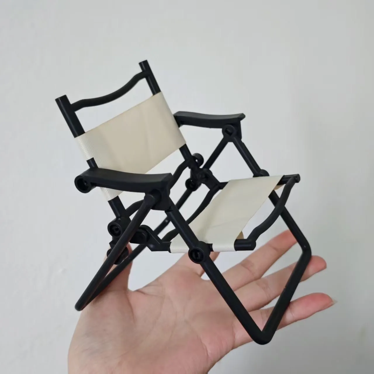 Simulação cadeira dobrável cadeira de praia decoração para 1/10 rc rastreador carro trx4 defender bronco axial scx10 rc4wd d90 chevrolet k10