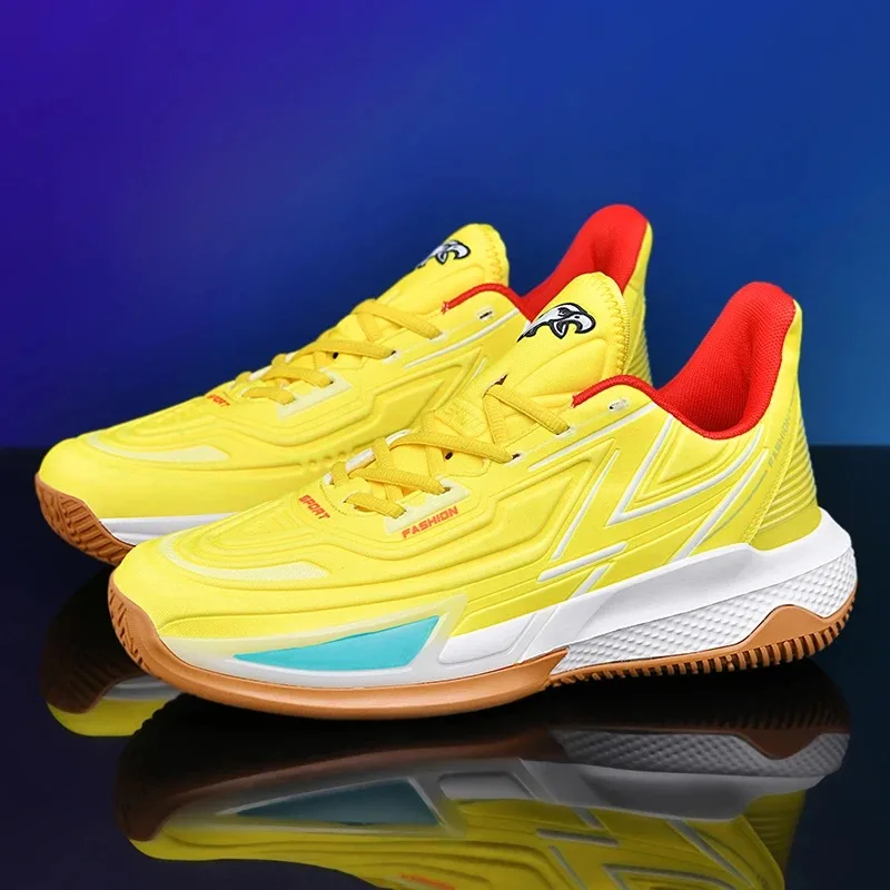 

2025 новый стиль баскетбольных кроссовок мужская обувь больших размеров 39-45 амортизирующие кроссовки спортивный тренд классическая сетчатая дышащая обувь Gr