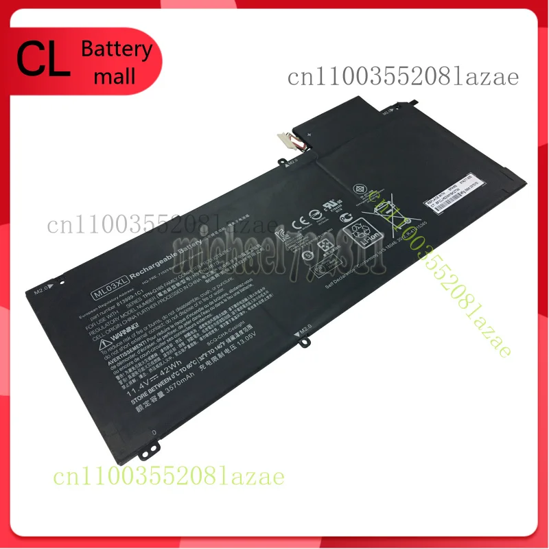 

New Genuine ML03XL Battery for HP Spectre x2 Detachable 12 ML03042XL HSTNN-IB7D