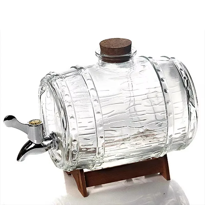 

1500ML Glass Barrel Decanter