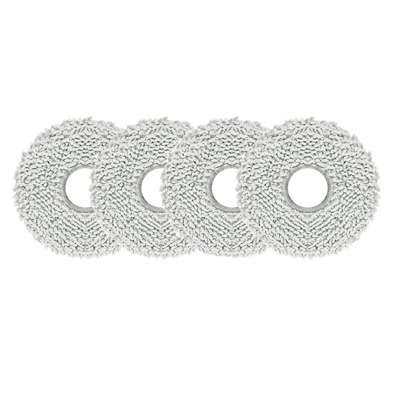 Xiaomi Dreame用の洗えるモップクロス,掃除機の交換,ロボットのスペアパーツ,x20 pro plus,4個