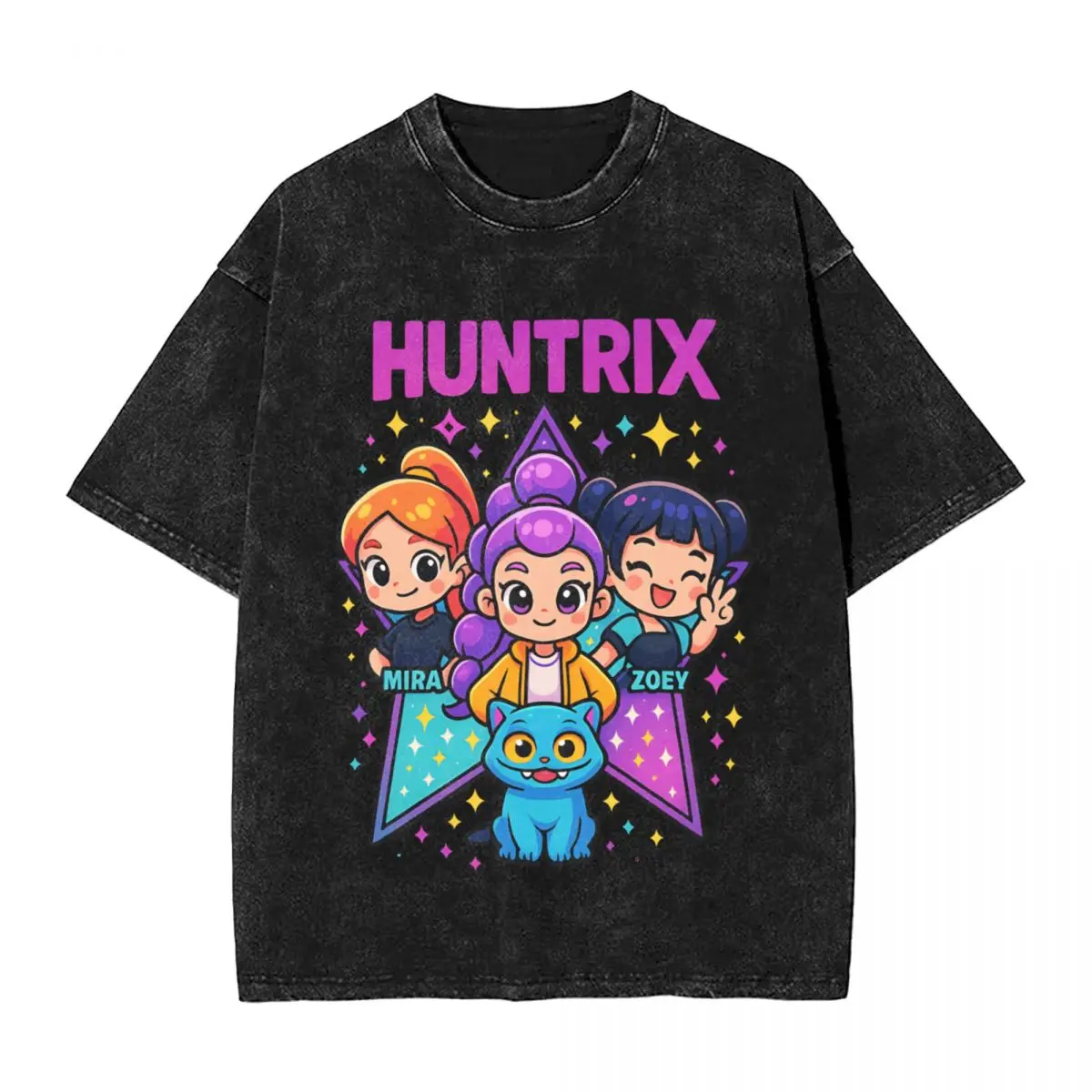 

Kpop Demon Hunters Movie Fanart T Shirt Summer Y2K Funny T-Shirts Cotton Hipster Tee Shirt For Men Short-Sleeved Simple Tees