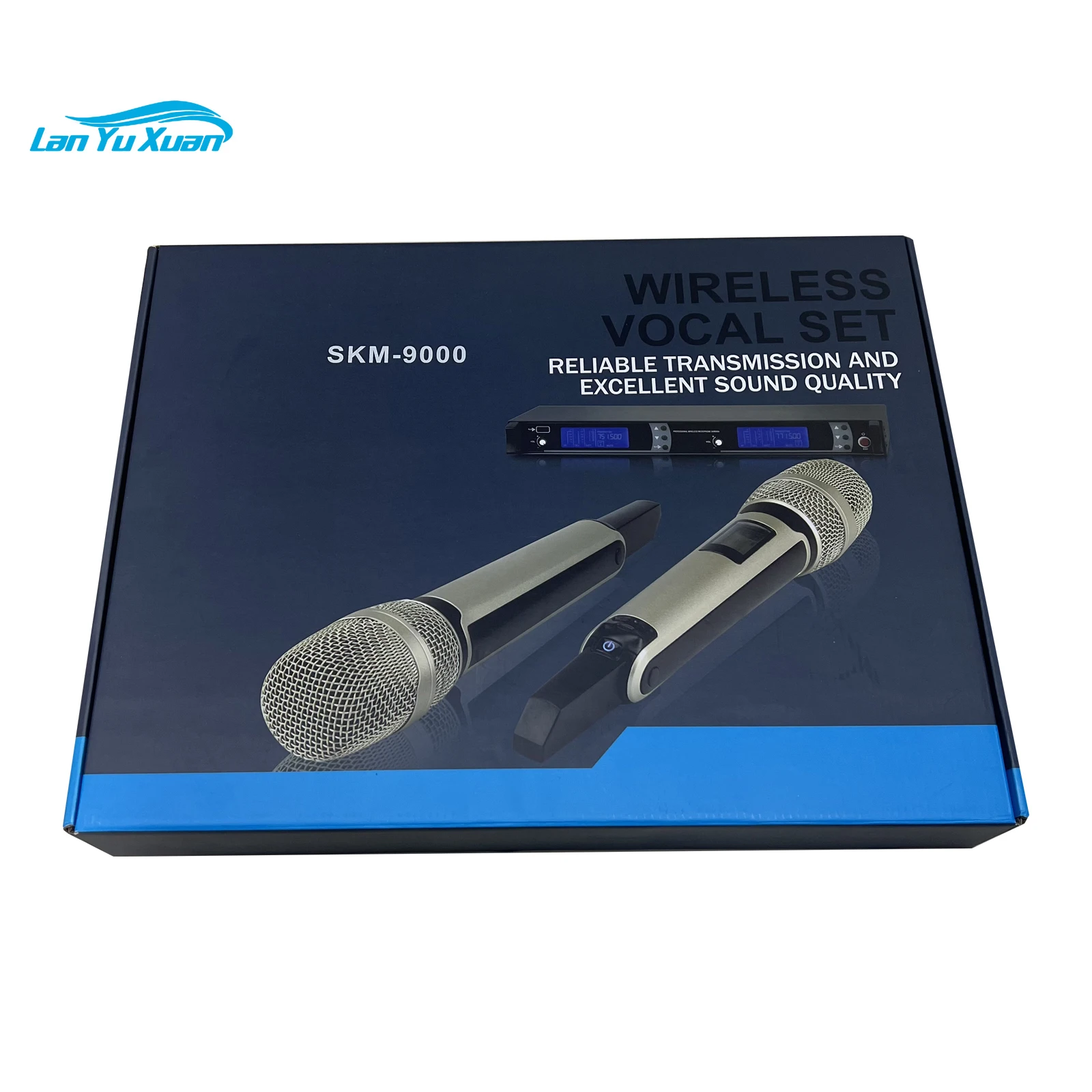 

SMK-9000 Wireless Karaoke Microphone Dynamic UHF Home Studio Recording For Computer Audio Professional DJ Speaker Conference