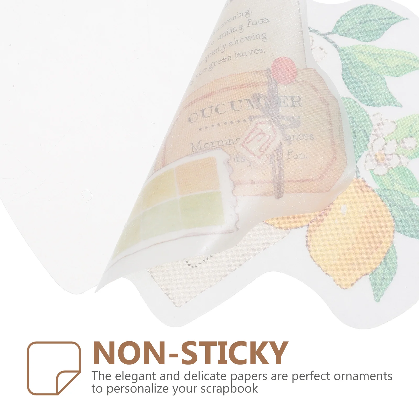 

1 set 1 Set Of Vintage Aesthetic Stickers Retro Diy Papers For Scrapbook Journal Album Hand Account Decoration Craft Material