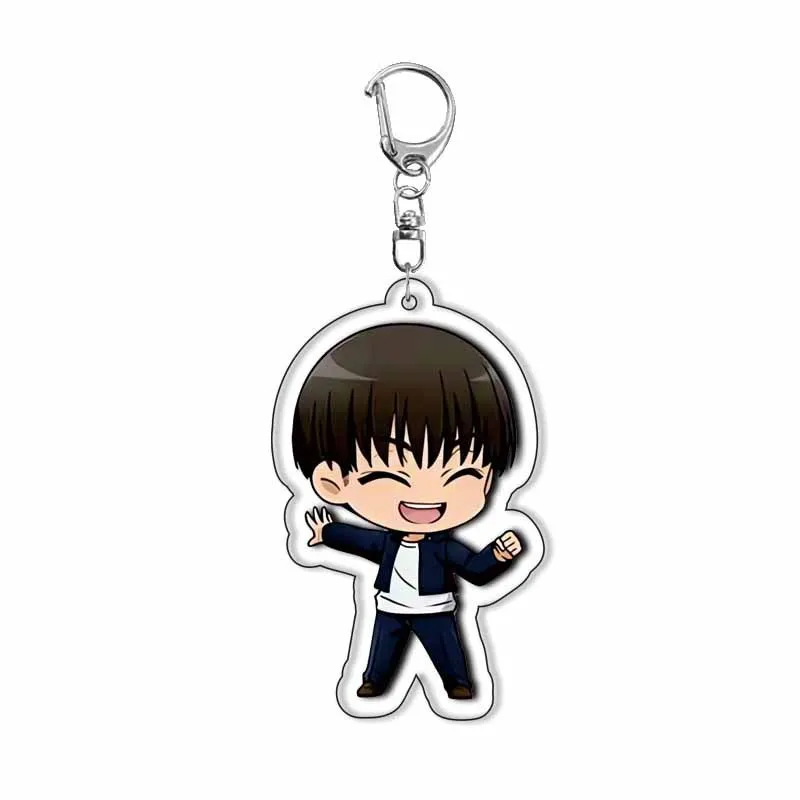 Jujutsu Kaisen Acrylic Keychain Yuji Itadori Anime Merchandise Pendant Accessory Ready Stock Fast Shipping Wholesale Drop - view 3