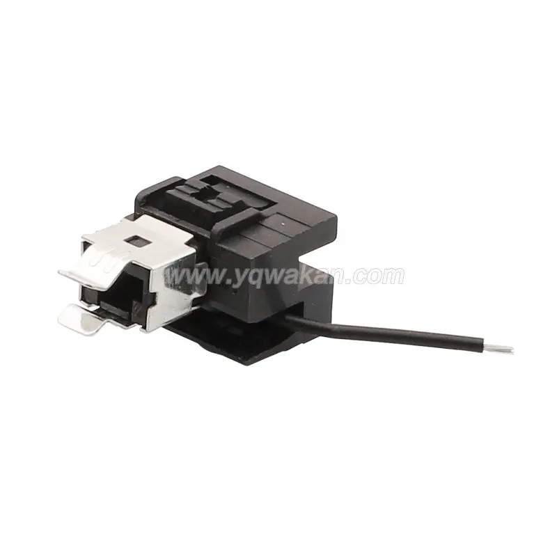 

1pin Auto injector wire harness cable female unselad connector