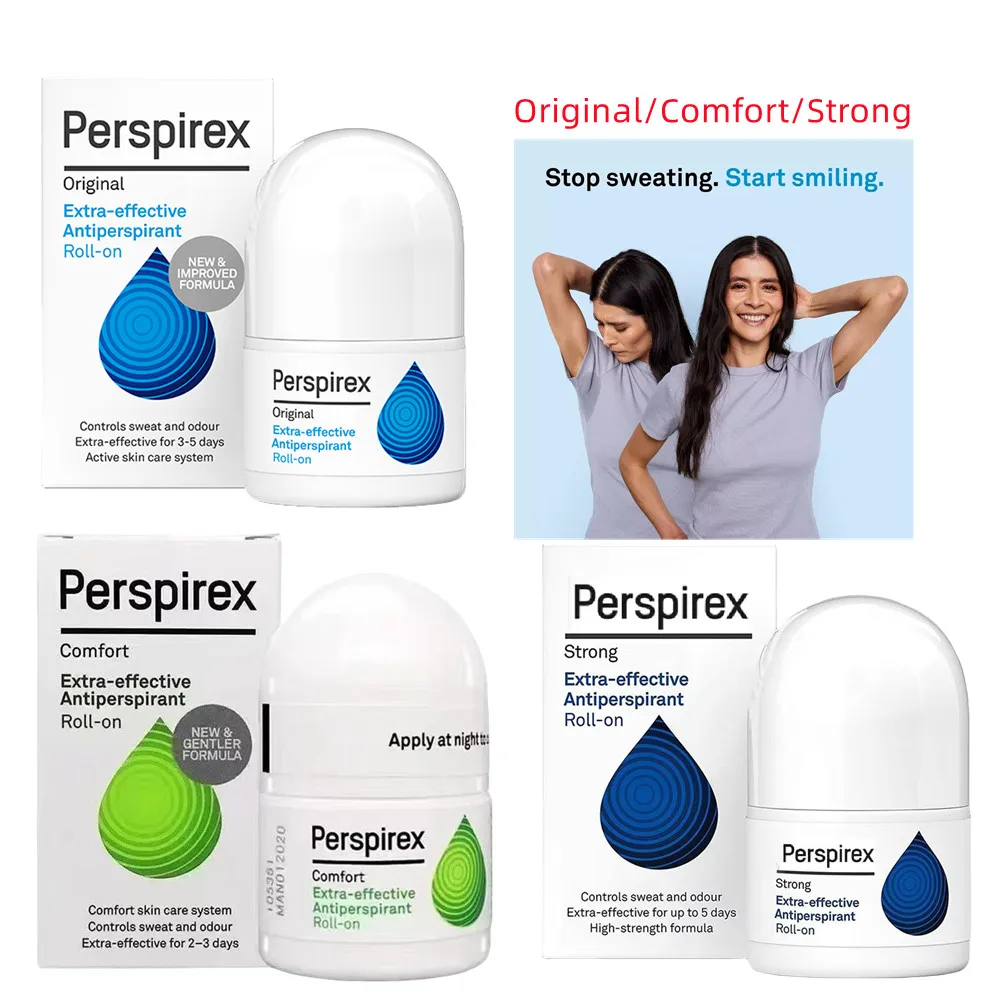 Perspirex Underarm Antiperspirant 24H Long Lasting Underarm Sweat Deodorizer Powerful Odor Removal Eliminate Skin Care