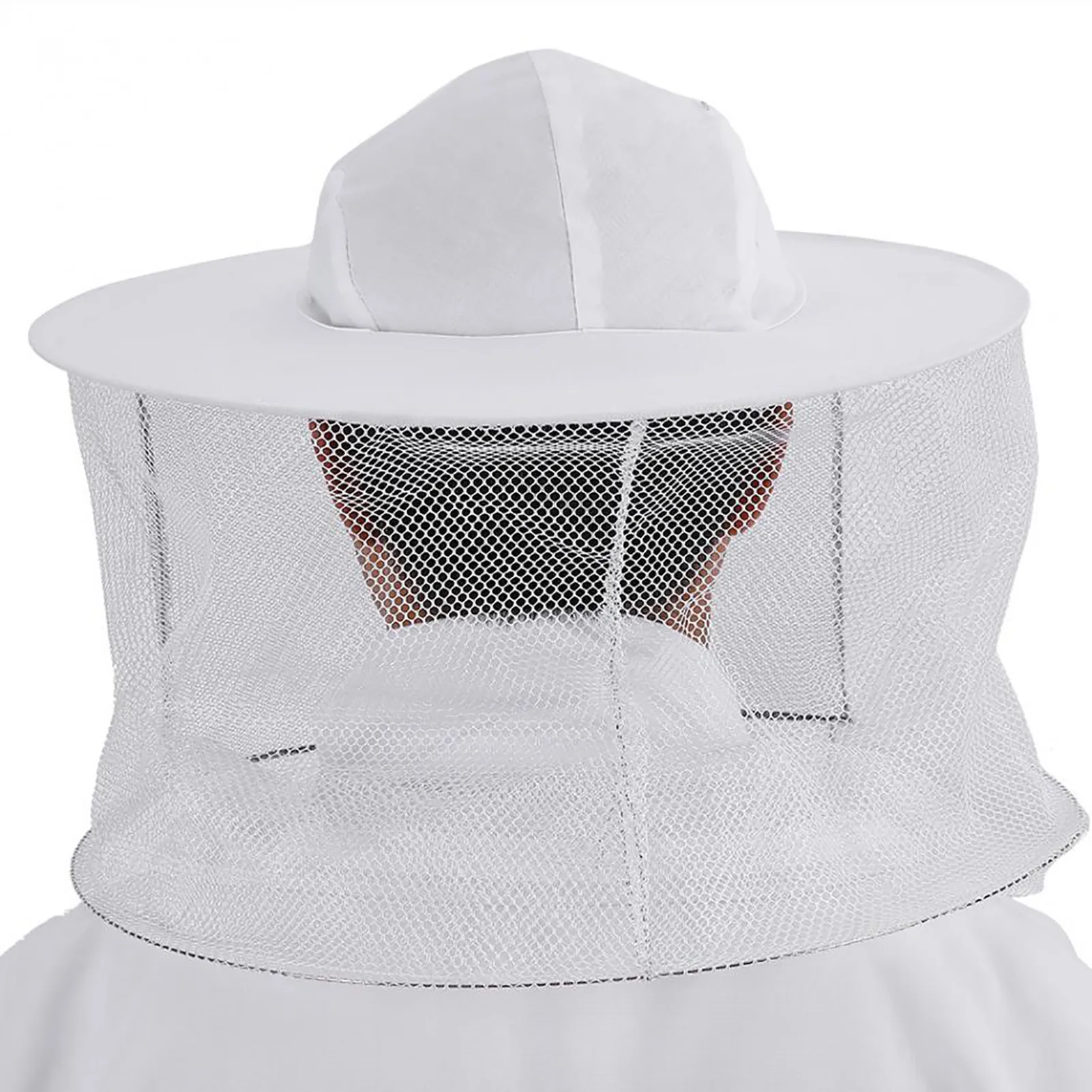 Beekeeping SuitWhite Beekeeper Clothing Cotton Beekeeping Suit With Round Professional Apiculture Supplies For Beginner