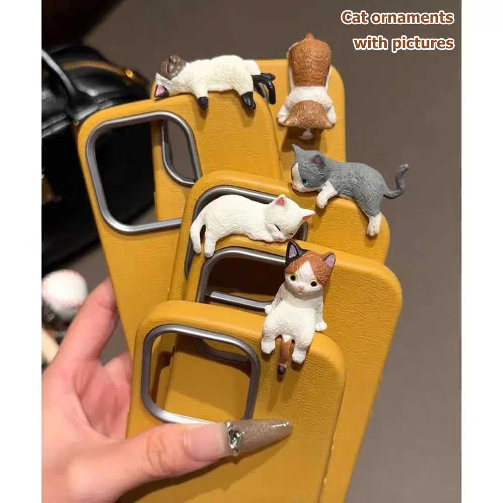 2026 New Cute Cat Dog Resin Door Bumper Creative Furniture Edge Guard Tabletop Ornament Anti-Collision Decor Figurine
