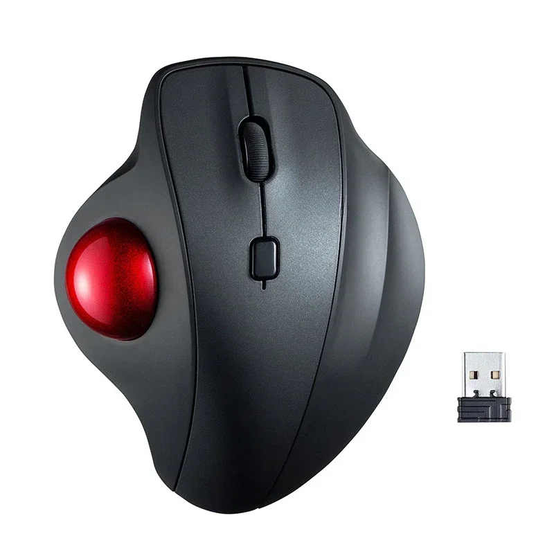 

Japanese Trackball Wireless Mouse Ergonomic CAD Drawing Design GMAWTB129BK