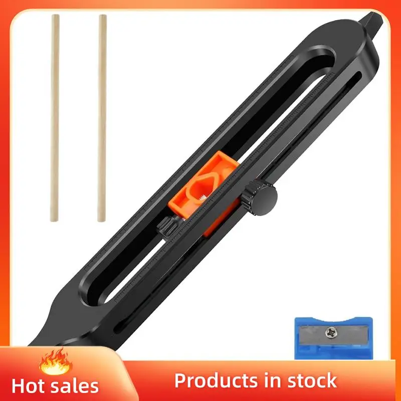 B53C Contour Scribe Tool With Lock Adjustable Contour Gauge Scribe Tool With 2 Pencils Edge Corner Measuring Duplicator