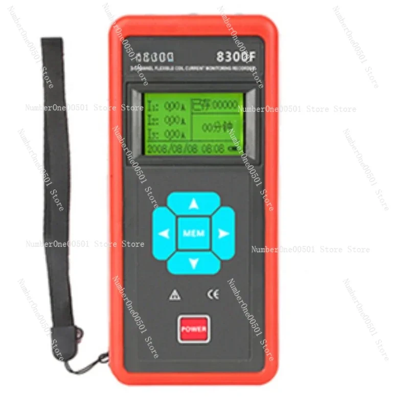

For Iridium ETCR8300 Three Channel AC Current Detector Leakage Current Clamp Meter Three Phase Recorder
