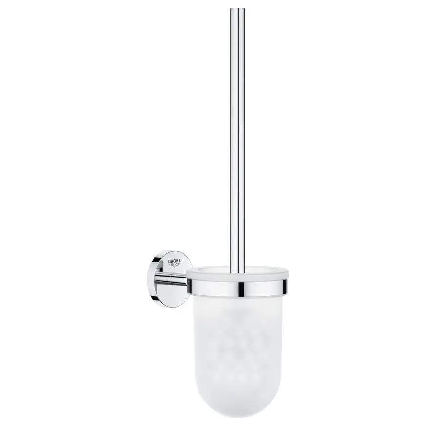 

40463001 BauCosmopolitan Toilet Brush Set, Starlight Chrome