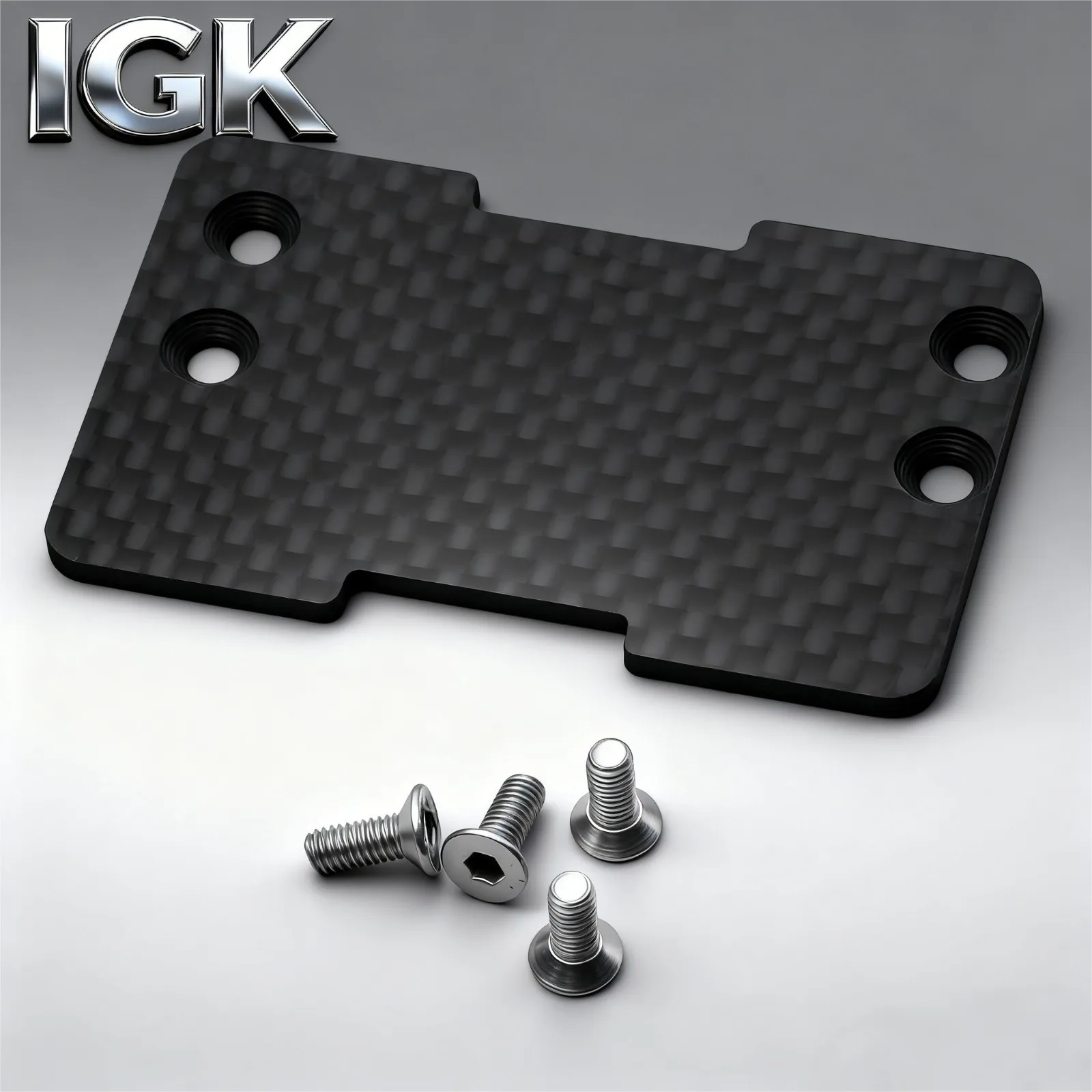 Carbon Fiber Front Battery Mount Plate for Axial SCX10 VP Phoenix VS4-10/VS4-10Pro 1/10 RC Crawler Upgrade Parts