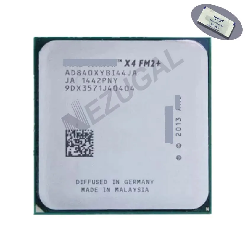 Athlon X4 840 X4-840 Athlon X4 FM2+ AD840XYBI44JA 3.1 Ghz Quad Core 4M 65W Socket FM2+ CPU processor