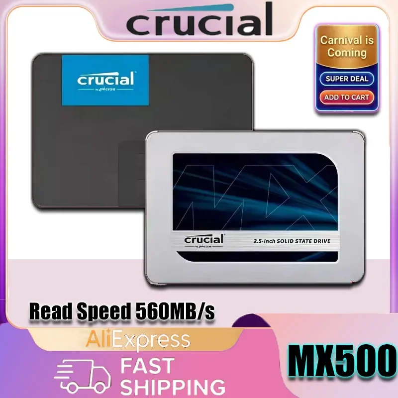 Crucial mx500 500gb-AliExpress