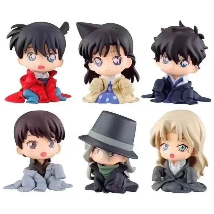 Oryginalne detektyw Conan zabawki Gashapon Kuroba Kaito Furuya Rei Akai Shuichi Matsuda Jinpei zabawki Ornament postać