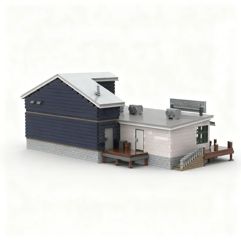 5361pcs MOC Wholesale Meats Modular Buildings Model Building Blocks Toys Birthday Education Brick Display Craft Assemble 3D