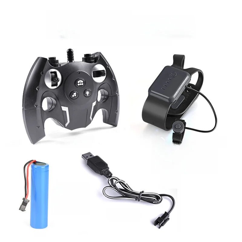 سيارة حيلة تعمل بالتحكم عن بعد مع الضوء والموسيقى للأولاد لعبة سيارة التسلق مادة بلاستيكية للأعمار من 3 سنوات فما فوق