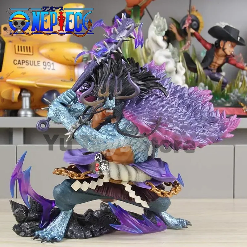 

New One Piece Lx Max Series And Old Four Emperors Resonance 06 Kaido Domination The Sea Figure Anime Model Ornaments Toys Gifts