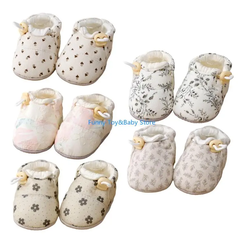 

Breathable First Walkers For Baby Soft Anti Skid Soled Indoor Comfort Shoes C90B