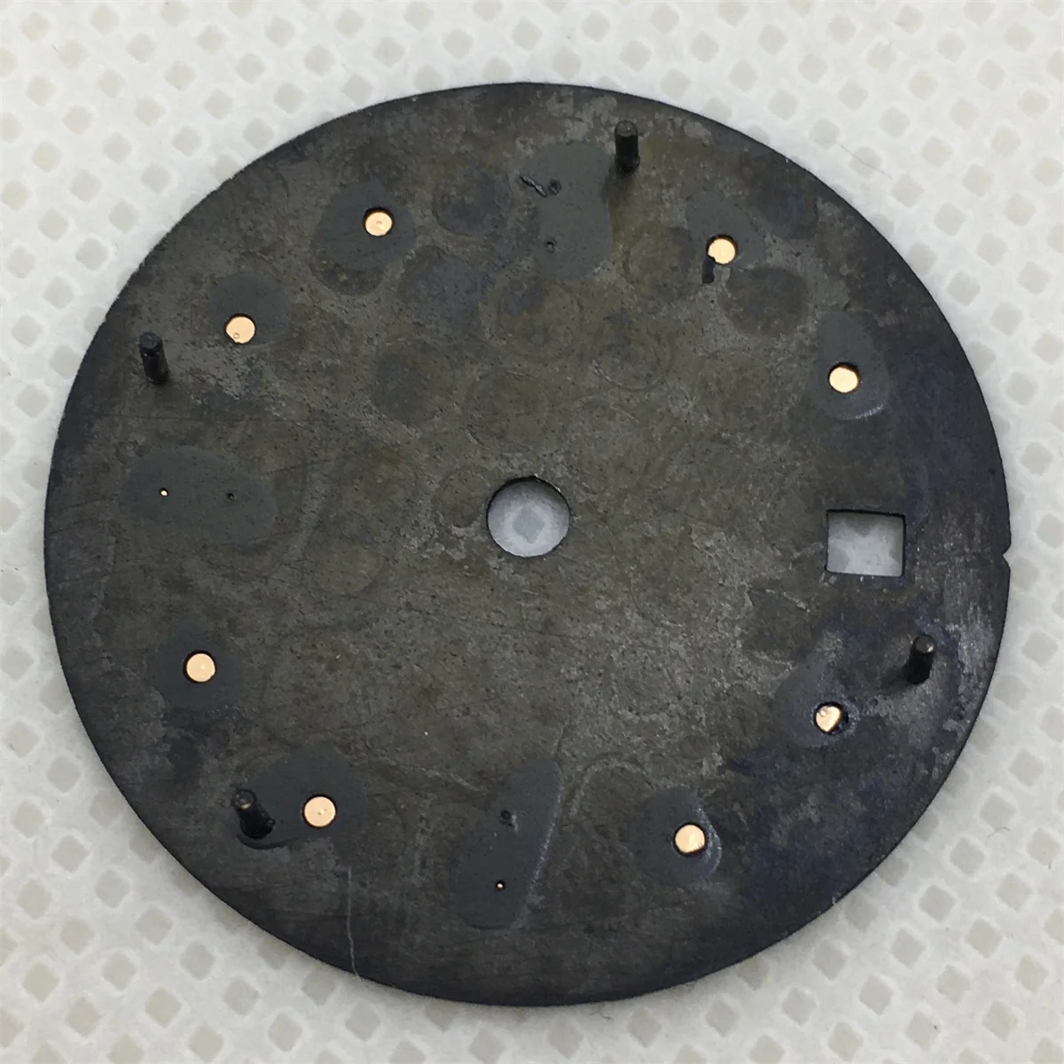 BLIGER 29 มม.ควอตซ์ GMT dial สีขาวสีดํา dial เหมาะกับ RONDA 515 การเคลื่อนไหวควอตซ์อะไหล่นาฬิกา