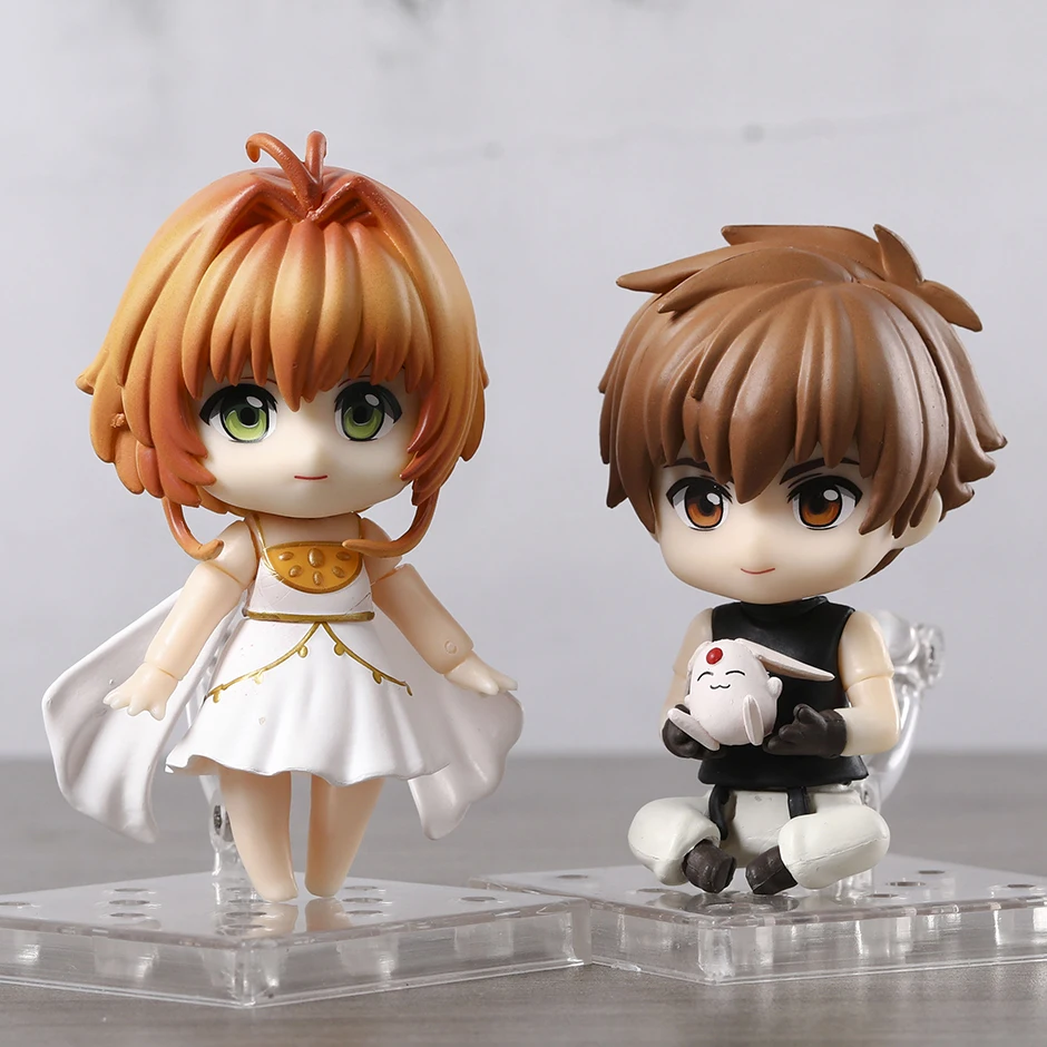 CLAMP Tsubasa Reservoir ChronicleSakura 2152 Syaoran 2153 Action Figure PVC Figurine Cute Toys Model Doll Brinquedos