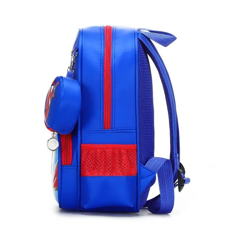 Disney Kids Cartoon Avengers Spider-Man Captain America Backpack Schoolbag Girls Princess Sofia Backpack Primary Schoolbag