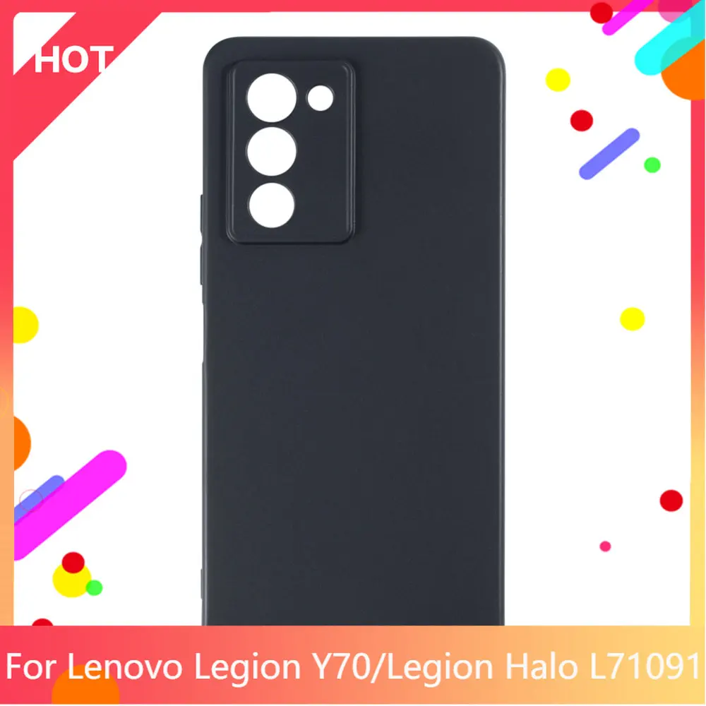 Legion Y70 Case Matte Soft Silicone TPU Back Cover For Legion Halo L71091 Phone Case Slim shockproo