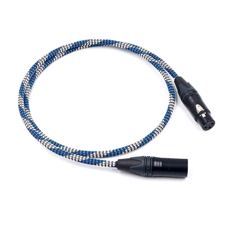 HIFI AES110 5N OCC copper super Reference 110Ohm AES/EBU Digital Coaxial cable Xlr Cable Male To Female For Microphone Mixer