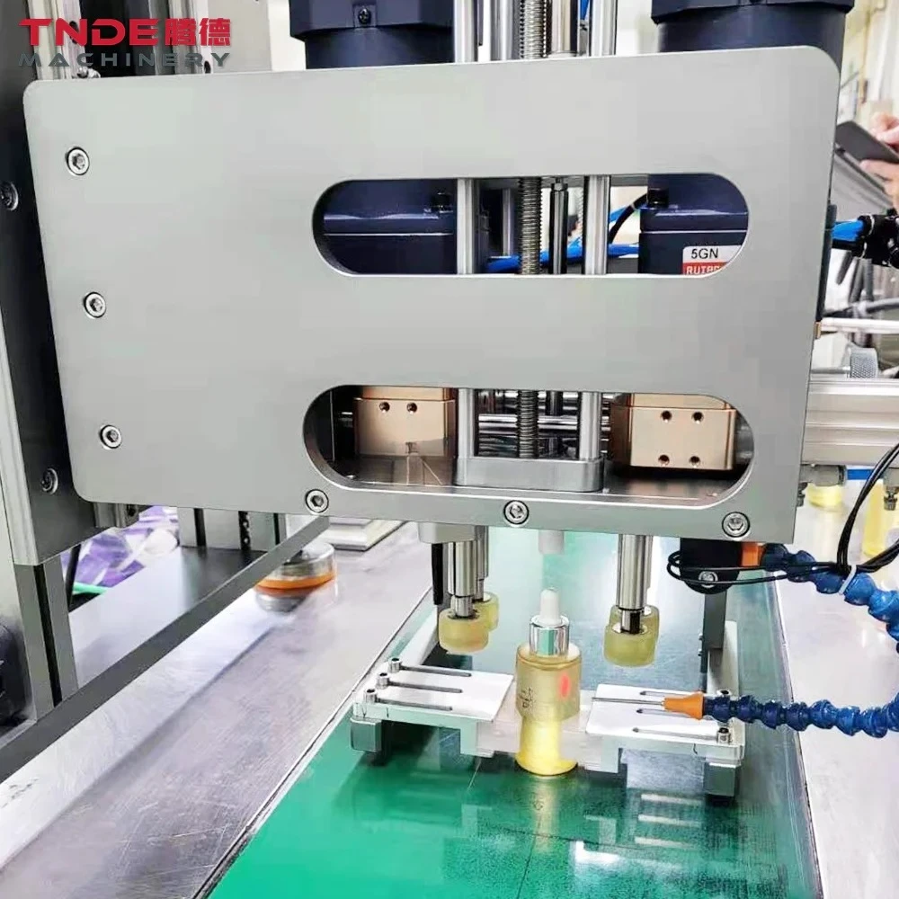 New Arrivals 2024 Products Automatic Desktop Bottle Cap Closing Machine Glass Plastic Bottle Lid Trigger Spray Capping Machine