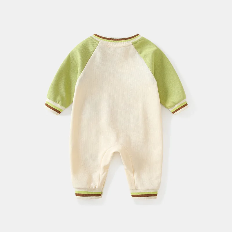 MINISO Mickey Mouse babyjongen meisje lente onesie babykleding pasgeboren kleding zacht katoen schattig lange mouw 0-1 jaar bodysuit