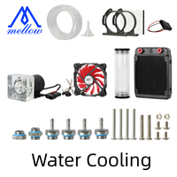 HOT  3D printer Upgrade KIT Titan AQUA Water Cooling Kit for Hotend Titan Extruder for TEVO Cyclops+ and Chimera+