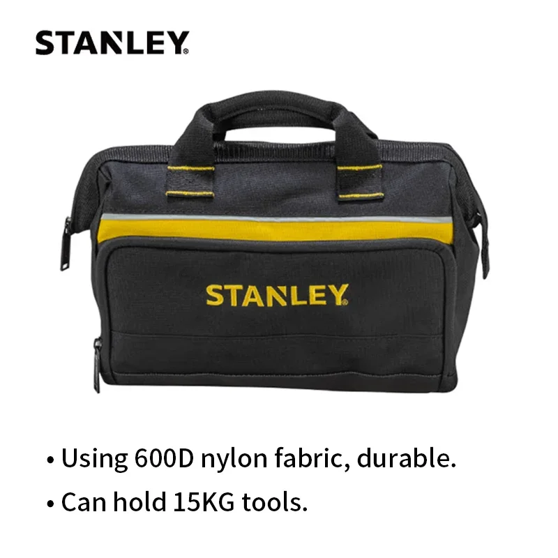 STANLEY Portable Tool Bag Open Design 12'' Comfortable Cotton Handle 15kg Load Capacity Large Capacity 1-93-330-23 - view 4