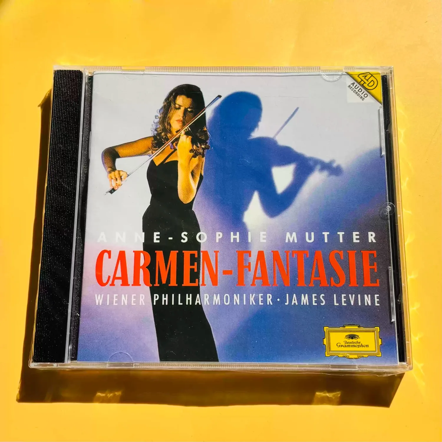 

Anne-Sophie Mutter "Carmen-Fantasie" Classical Violin CD Wiener Philharmoniker Levine DG 4D Audio Virtuoso Performance