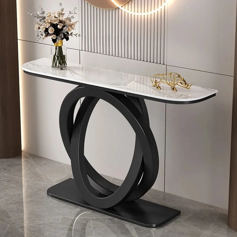 Luxury space-saving beautiful central control table, modern central hall entrance, living room furniture
