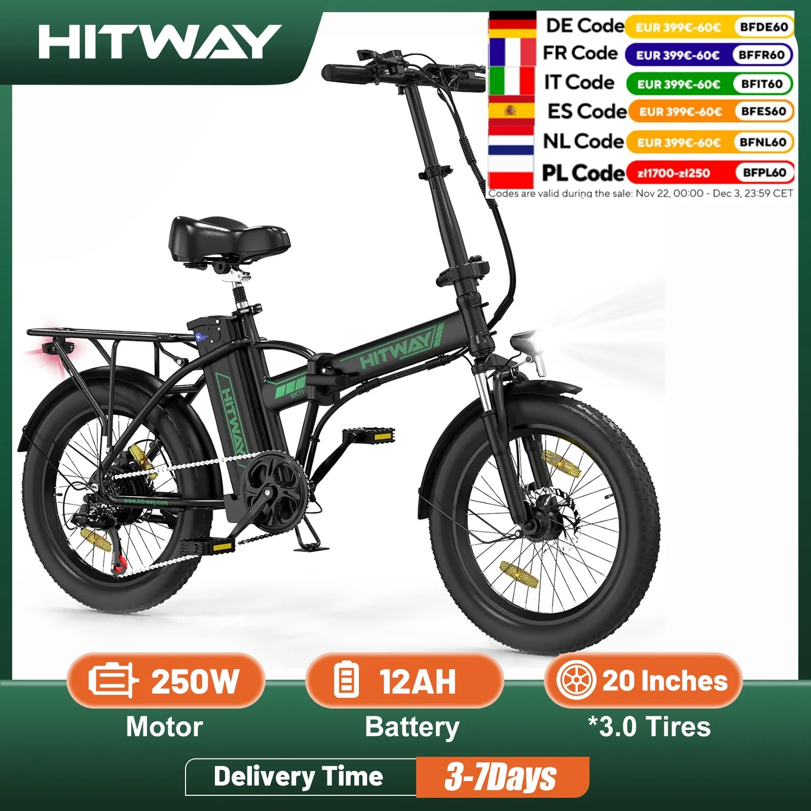 HITWAY E Bike 20