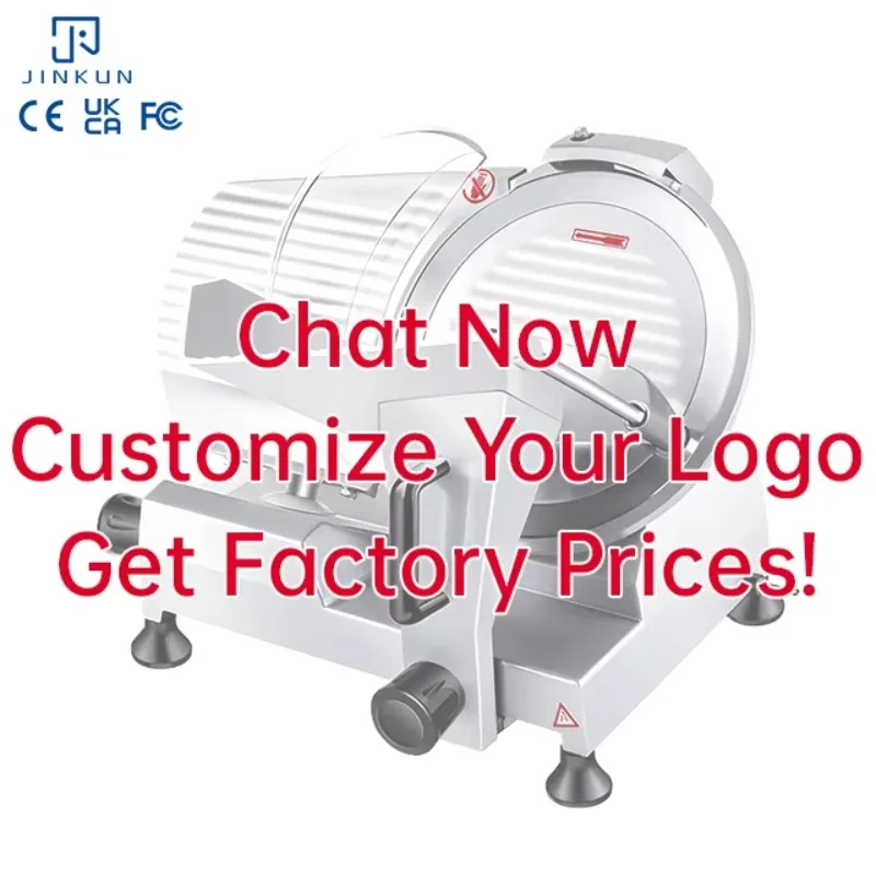 JK-250A Semi-Automatic  Frozen Meat Slicer Machine Commercial Electric Cutter for Restaurant Use New Condition Retail Industries