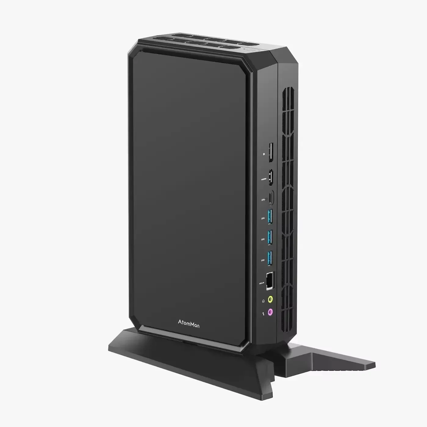 2026 AtomMan Gaming Mini PC G7 Pt for Ryzen 9 7945HX RX 7600M XT 8GB Windows 11 Mini Desktop Computer WiFi 7
