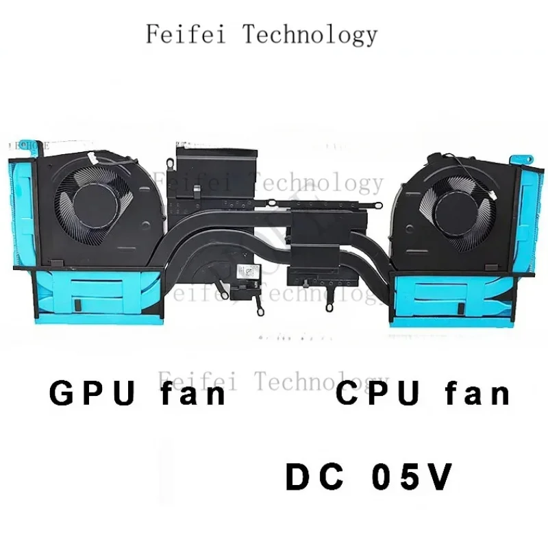 5H40S20891 5H40S20892 5H40S20893 5H40S21139 Новый вентилятор-кулер для процессора и графического процессора, радиатор для Lenovo GeekPro G5000 LOQ 16IRH8 82XW 15IRH8 82XV