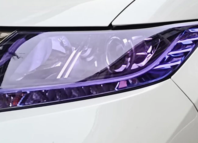 2025 0,3 * 15 m Smartcool Photochrome Scheinwerfer Automobil Rücklicht Led Lampe Film Auto Wrap Scheinwerfer Film