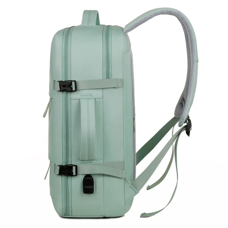 防水バックパック大容量多機能旅行バックパック靴収納多層新学期サックデラックスファム