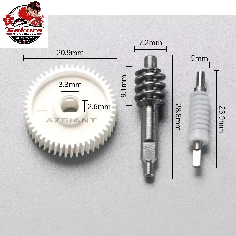 For Nissan Patrol Y62 GT-R 2018-2020 Car Wing Mirror Folding Core Repair Gear Inner Power 50 Teeth DIY High Quality Accesseries