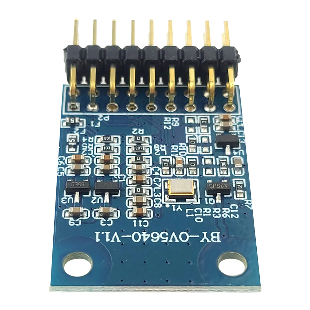 OV5640 Camera Module Adapter Board with Double Flash Light Control Development Board 8-Bit SCCB IIC Port 18PIN RGB YUV JPEG