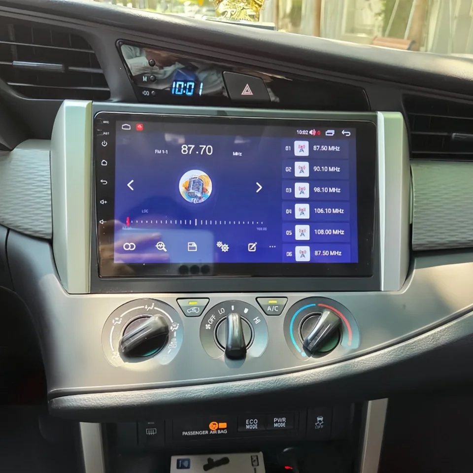 Android 14 8G Car Autoradio For Toyota INNOVA 2015 2017 2019 2021 Car GPS Navi Multimedia Video Audio Player DVD Tape Recorder