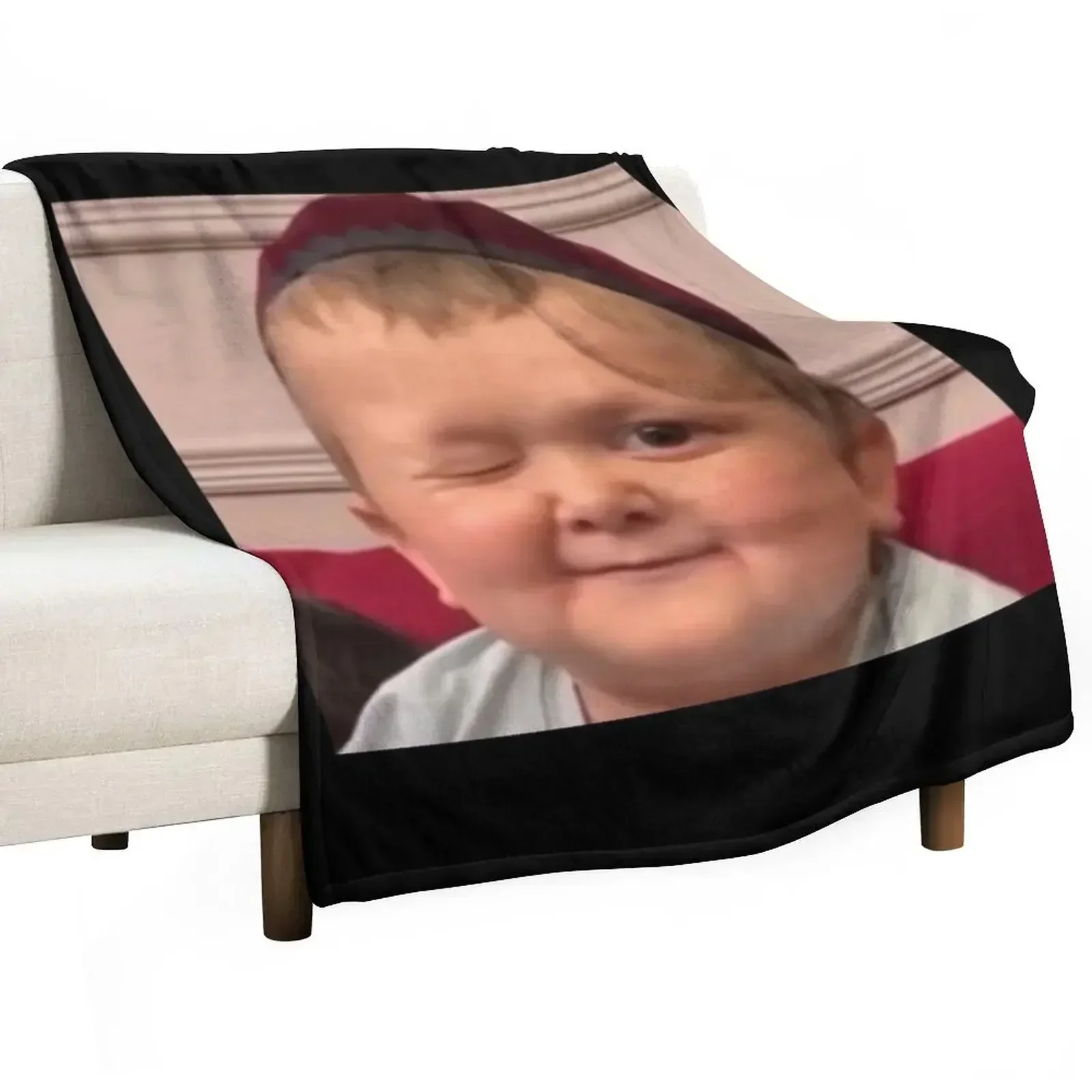 Hasbulla - Hasbulla Hasbullah smile Throw Blanket Custom Decorative Sofa Furrys Blankets